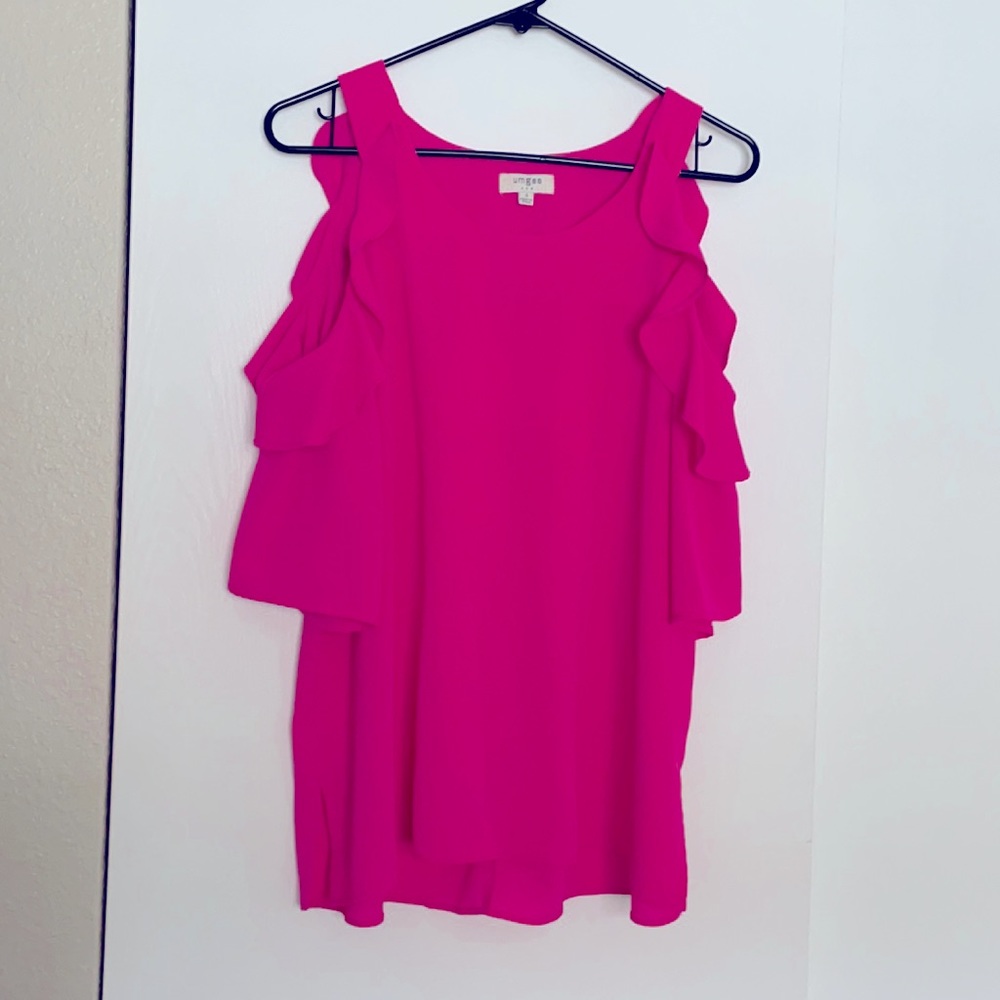 Women’s hot pink blouse